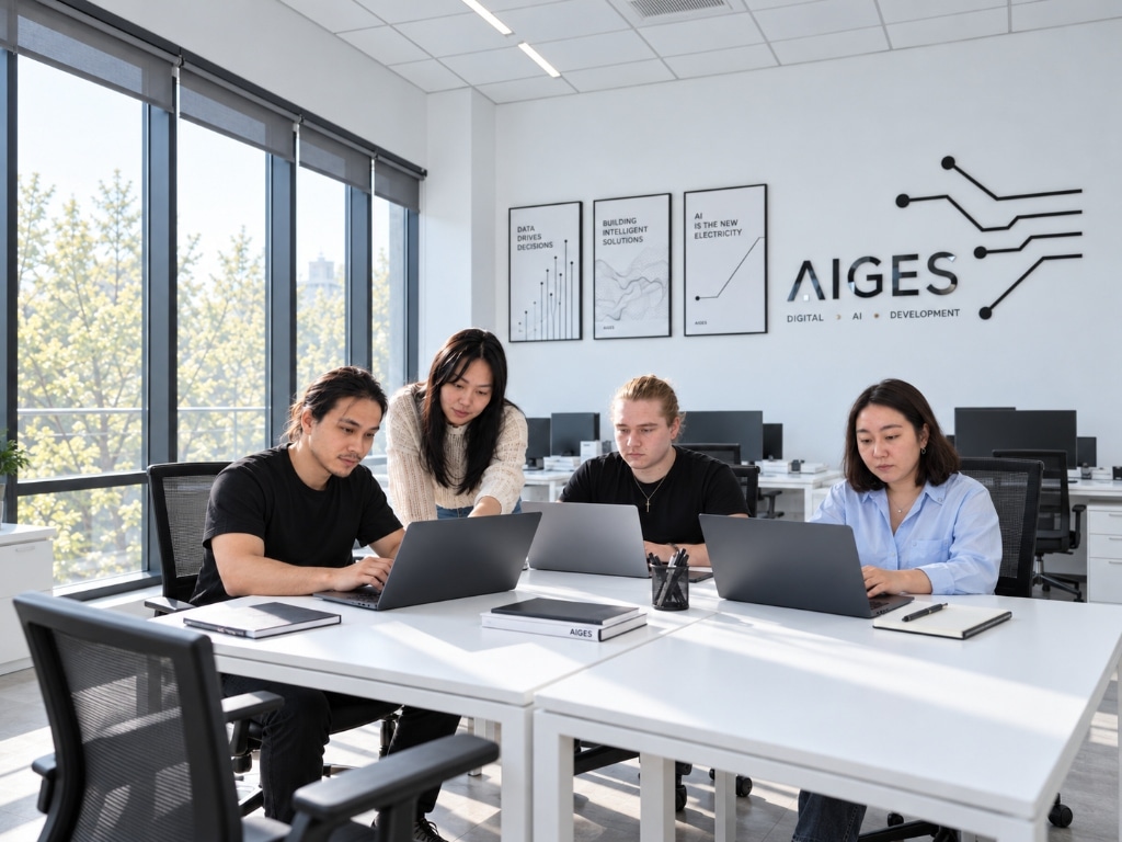 AIGES Studio Team in Almaty Headquarters